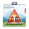 tool - weather hygrometer house - diy by kikkerland