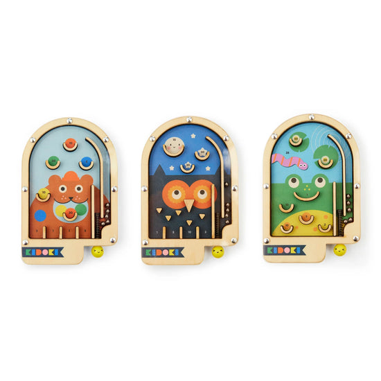 game - wooden pinball by kikkerland