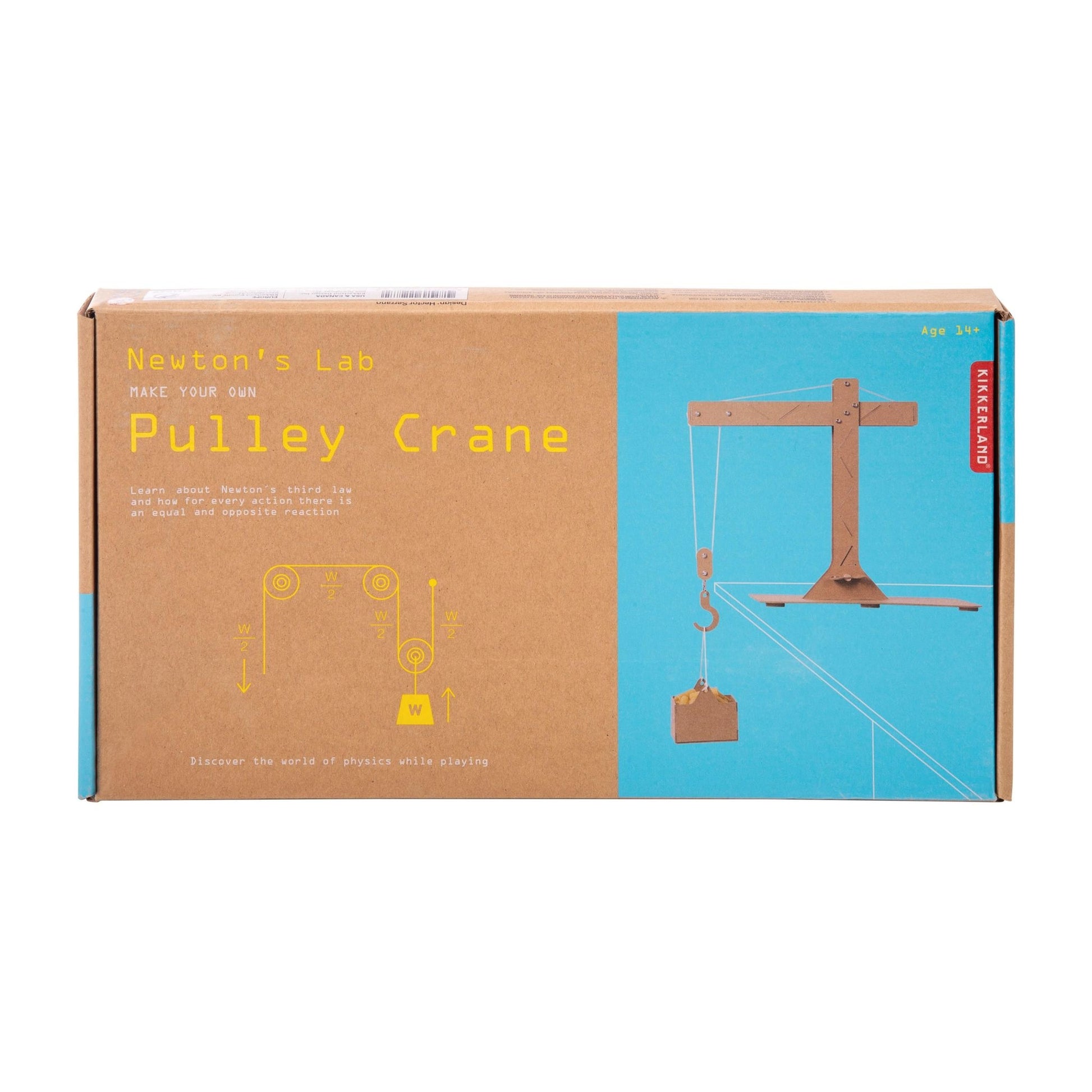 kit - pulley crane - newton's lab by kikkerland