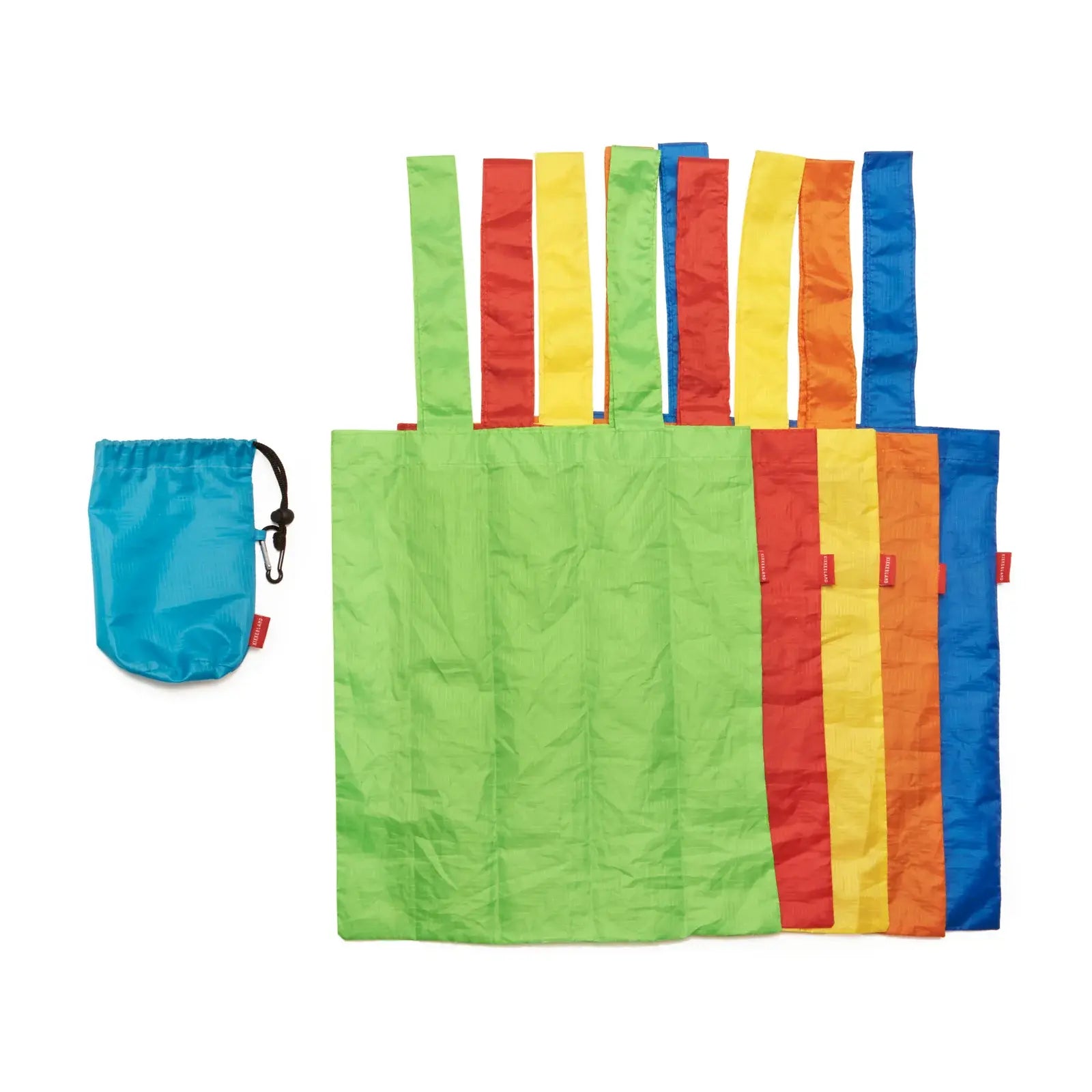 shopping bags - set of 5 by kikkerland
