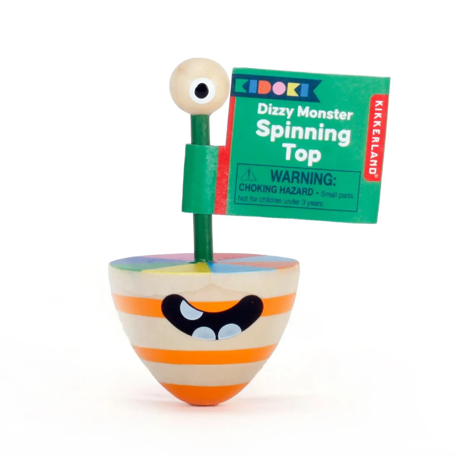 toy - monster spinning top by kikkerland