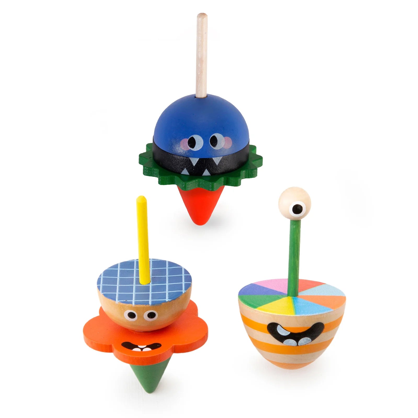 toy - monster spinning top by kikkerland