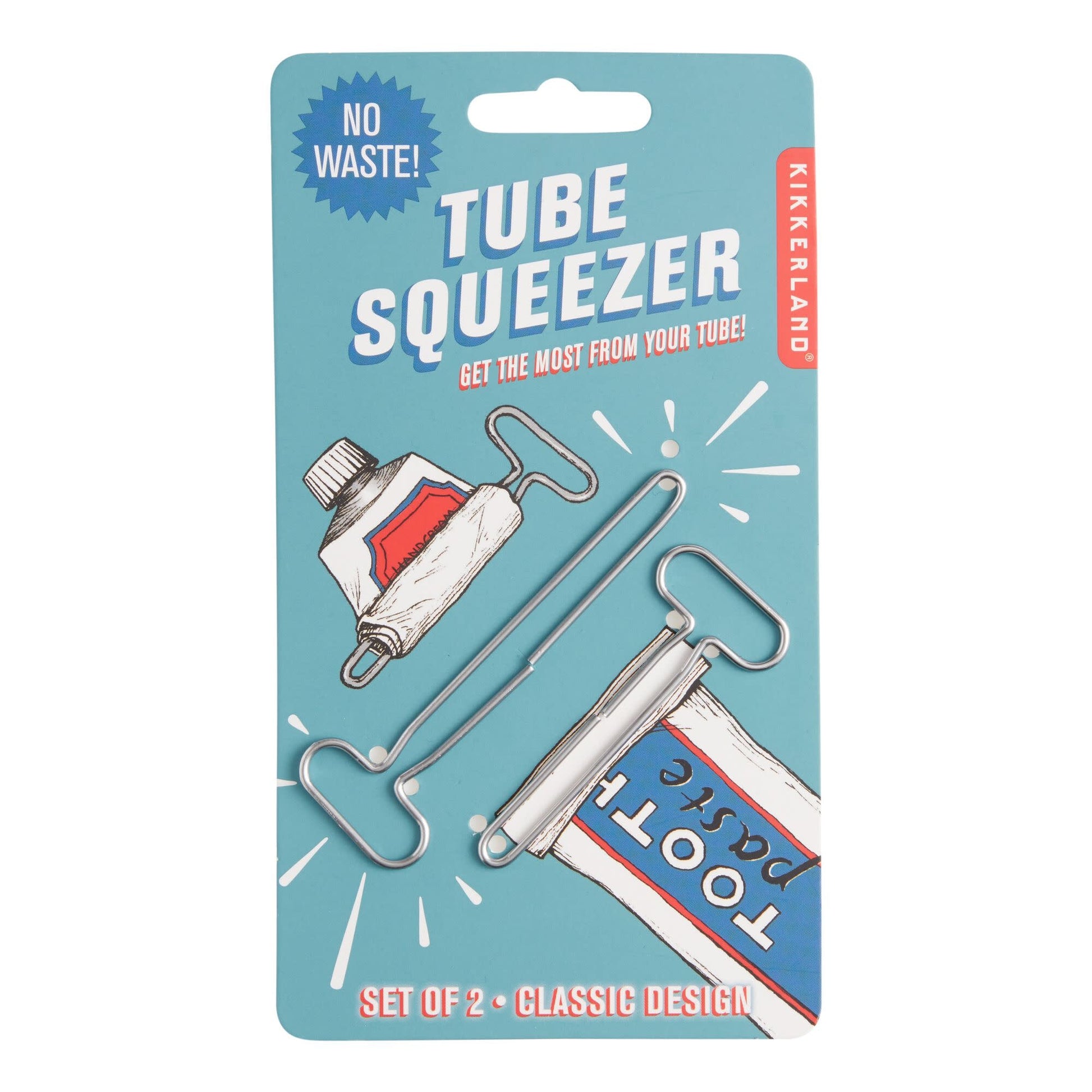 tube squeezer key set by kikkerland