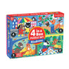 puzzle set - 4-in-a-box progressive - kindness by chronicle books
