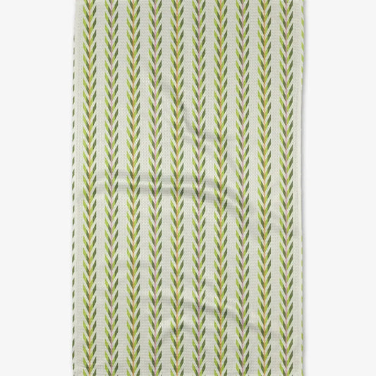 microfiber tea towel - meadow by geometry house