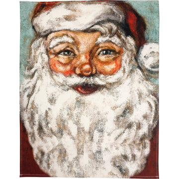 tea towel - santa by primitives by kathy