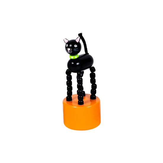 toy - push puppet kitty by jack rabbit creations
