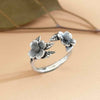 Ring | Dogwood 2-Flower | Adjustable