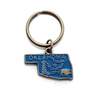 Keychain | Oklahoma Map Charm