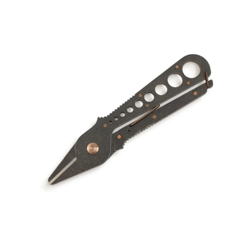 Tool | Herb Harvest & Stripper | Tumbled Black