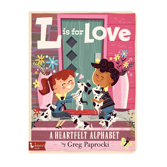 board book - babylit alphabet - l is for love by gibbs smith