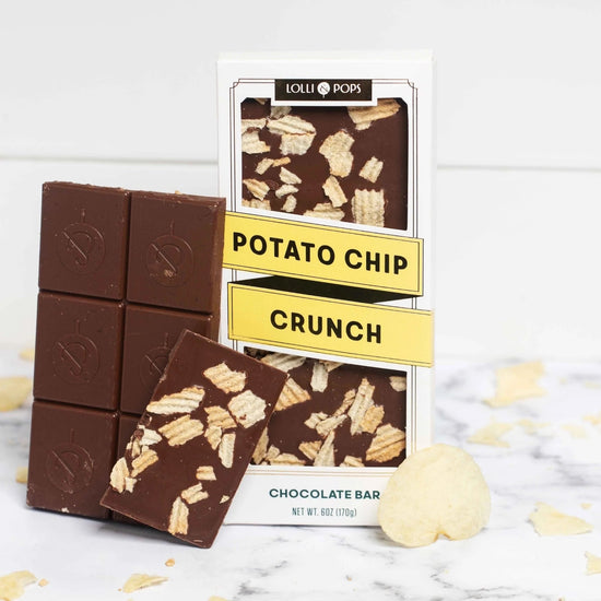 candy - topp'd™ chocolate bar - lolli & pops by lolli & pops