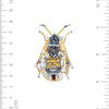 brooch pin - lace bug by trovelore