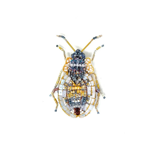brooch pin - lace bug by trovelore