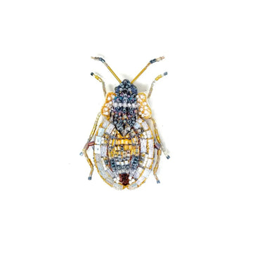 brooch pin - lace bug by trovelore