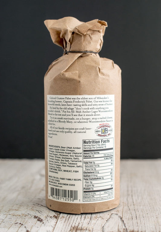 worcestershire sauce - col pabst - large by colonel pabst