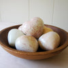 paperweight - large heart - natural soapstone by venture imports