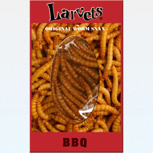 snack - larvets® original worm snax by redstone foods inc