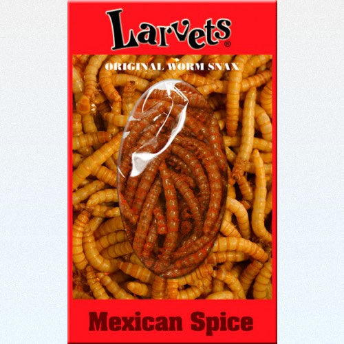 snack - larvets® original worm snax by redstone foods inc