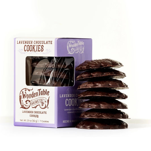 snack - tea cookies by wooden table baking co