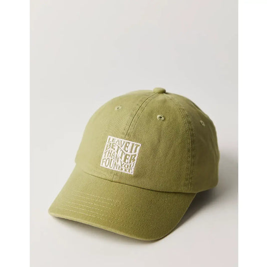 baseball hat - national parks - leave it better/green by parks project