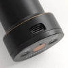 candle - flameless led - rechargeable - black by barebones