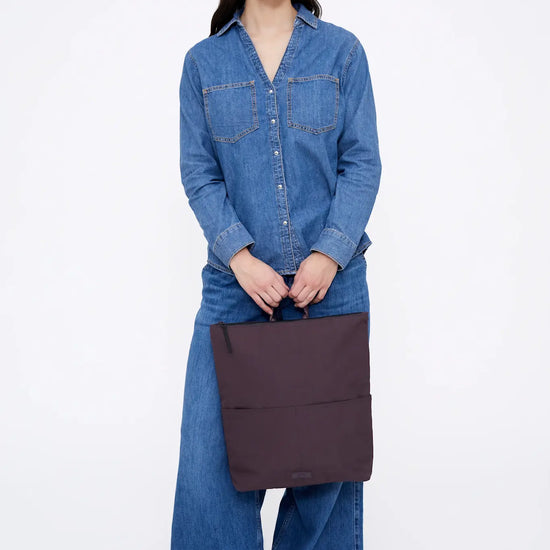 backpack tote - fitted - "gare" - 2 colors by lefrik us