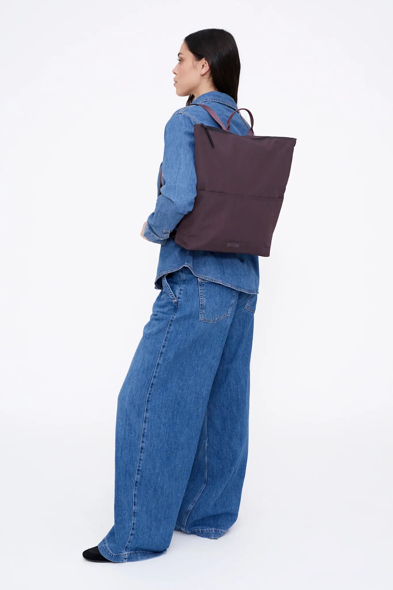 backpack tote - fitted - "gare" - 2 colors by lefrik us