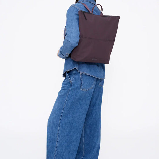 backpack tote - fitted - "gare" - 2 colors by lefrik us