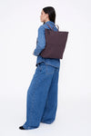 backpack tote - fitted - "gare" - 2 colors by lefrik us