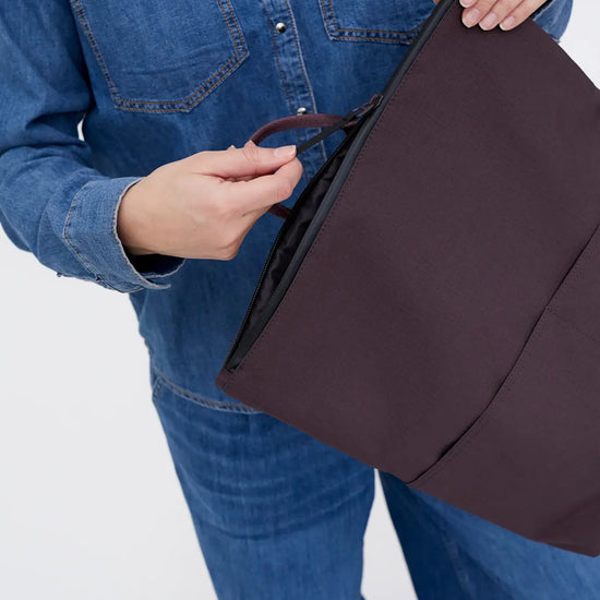 backpack tote - fitted - "gare" - 2 colors by lefrik us