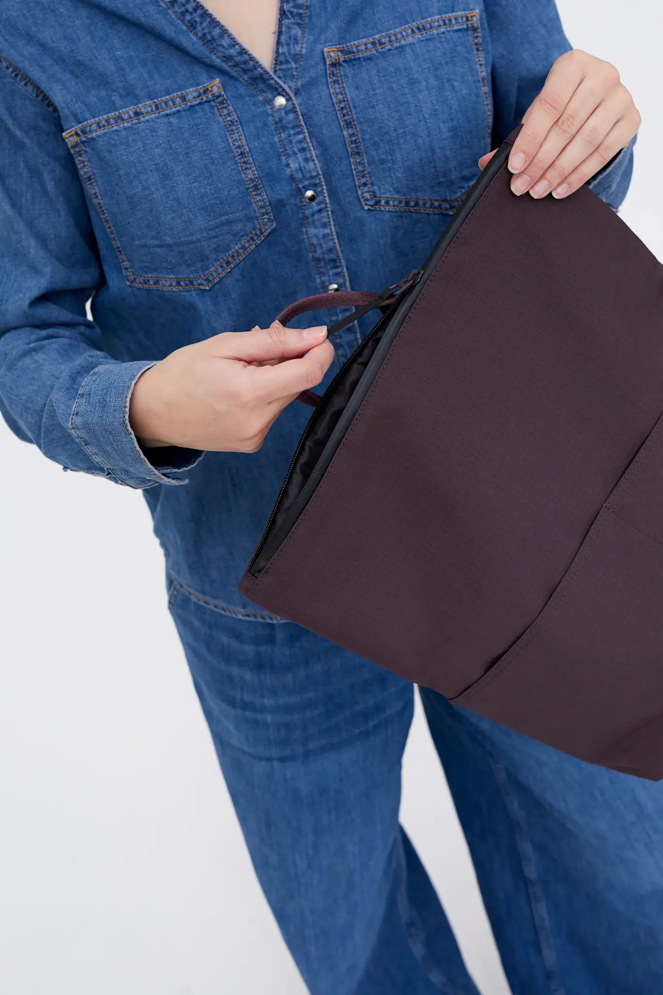 backpack tote - fitted - "gare" - 2 colors by lefrik us