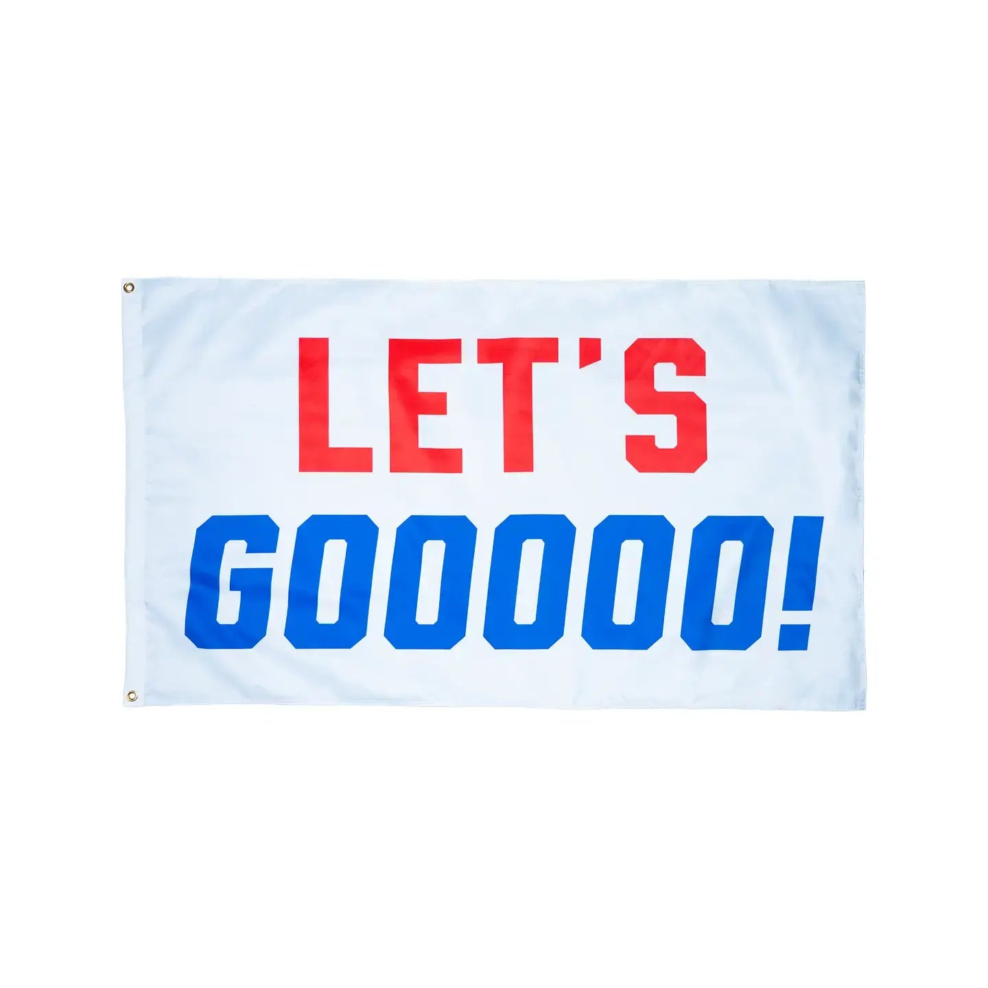 banner - large outdoor flag - let's gooooo! by oxford pennant
