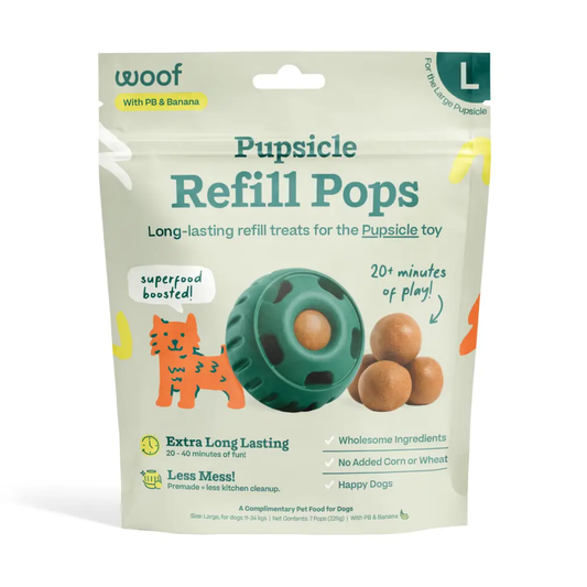 Dog Treat | Pupsicle Refill Pops | PB & Banana