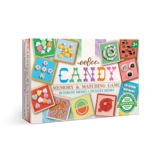 game - memory + matching - candy by eeboo