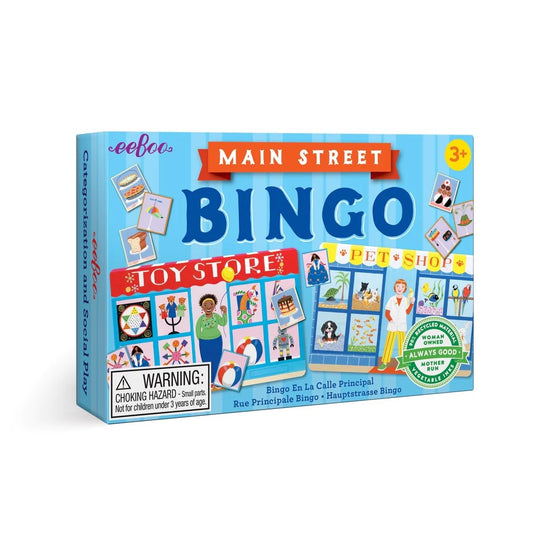 game - bingo - main street by eeboo
