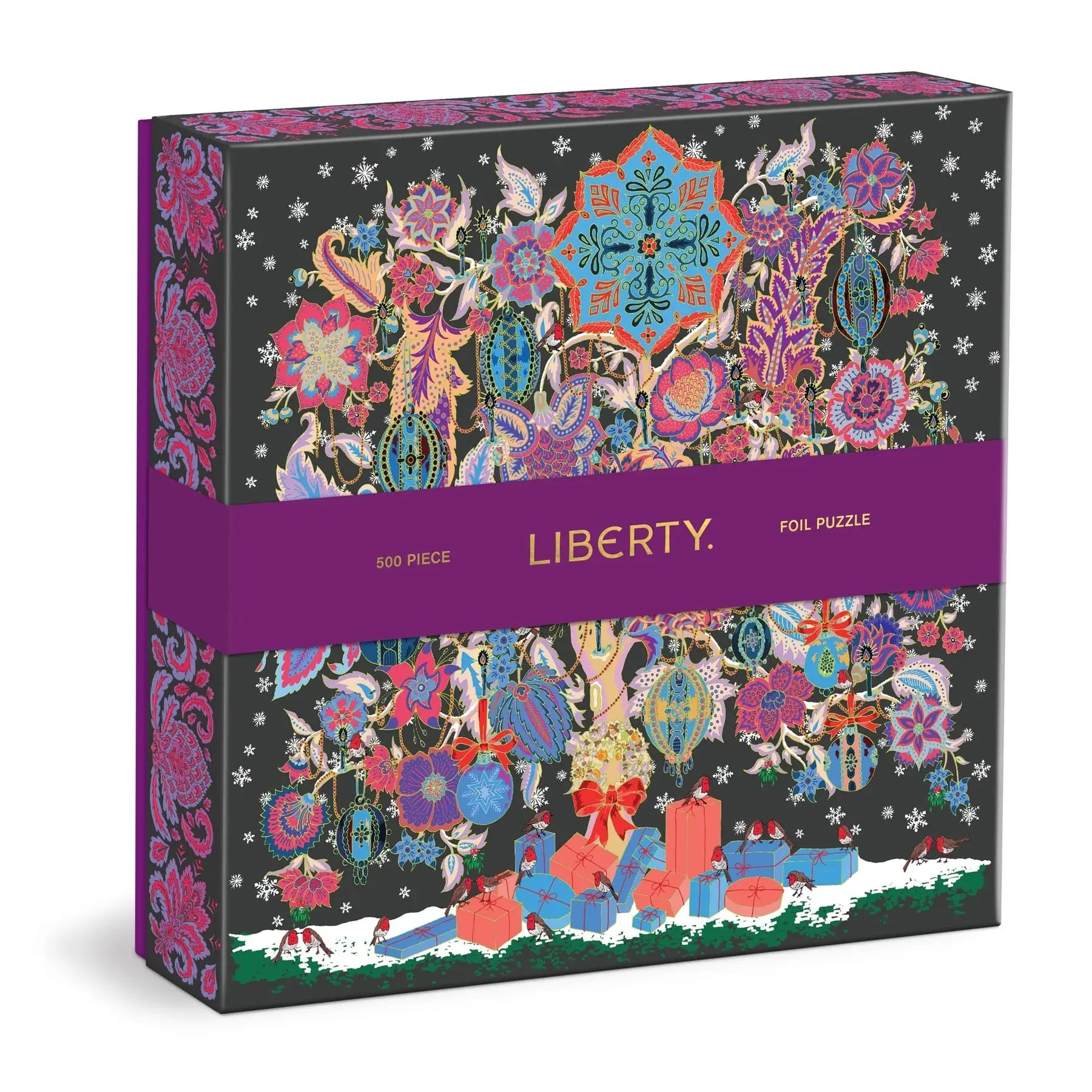 puzzle - 500-piece foil - liberty tree of life by chronicle books
