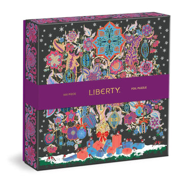 puzzle - 500-piece foil - liberty tree of life by chronicle books