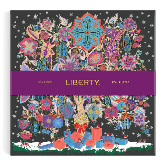 puzzle - 500-piece foil - liberty tree of life by chronicle books