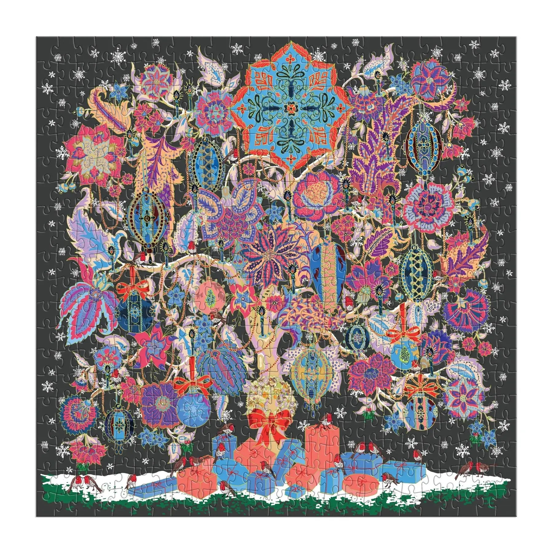 puzzle - 500-piece foil - liberty tree of life by chronicle books