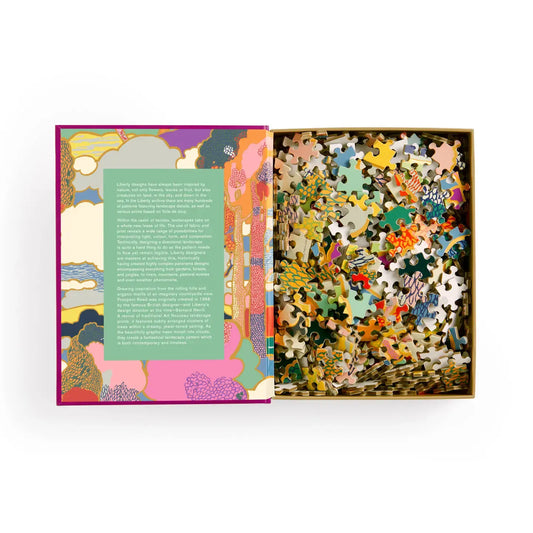 book puzzle - 500-piece - liberty prospect road by chronicle books