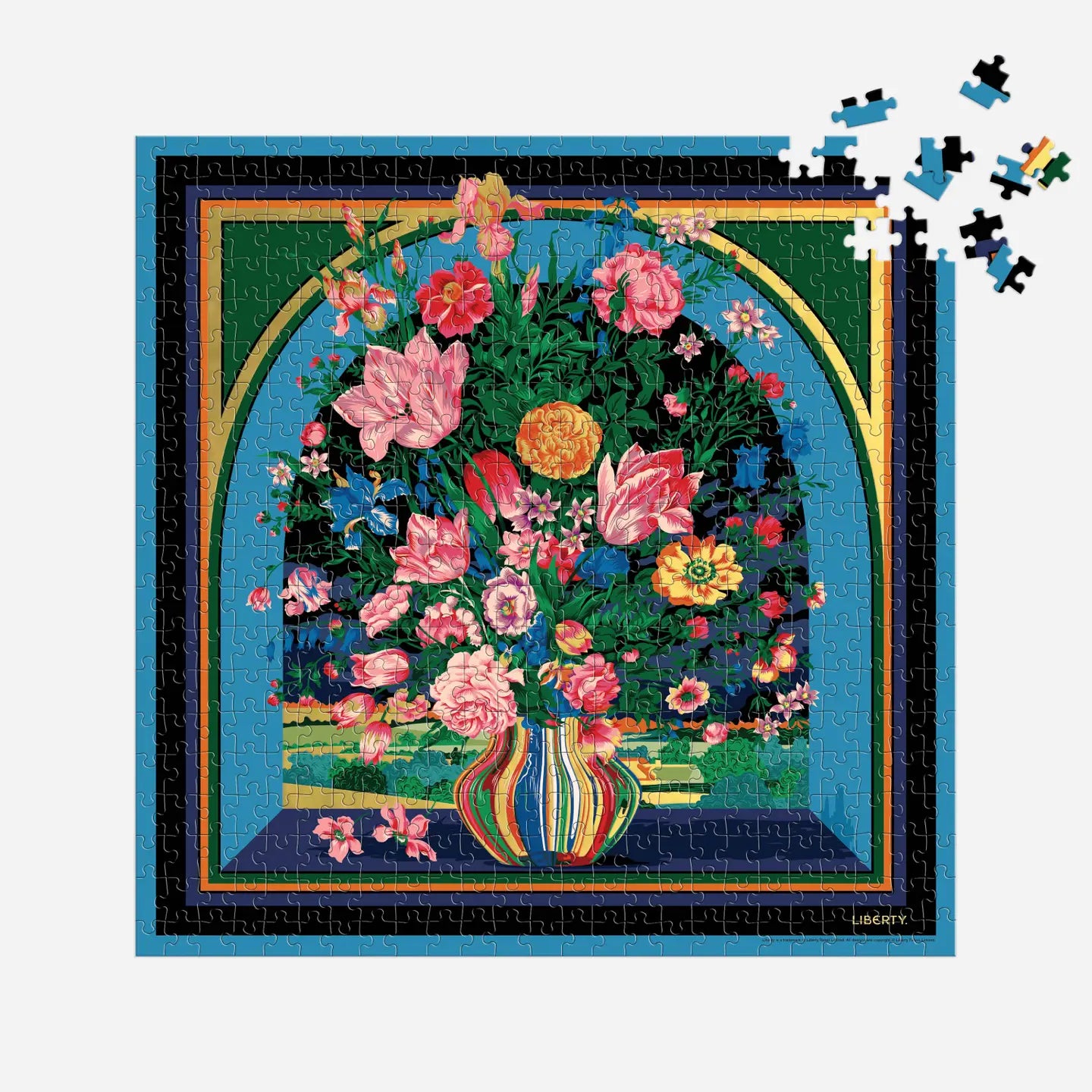 book puzzle - liberty vista - 500 piece by chronicle books