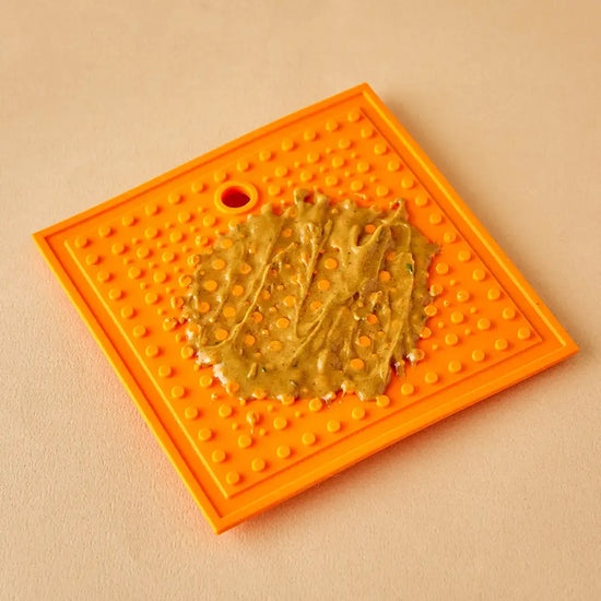 dog lick mat - suction cup - small by poochie butter