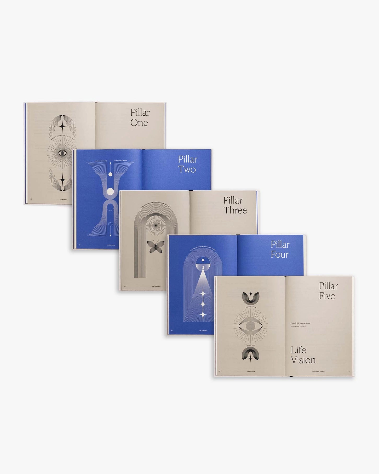 book - journal - life designer by intelligent change
