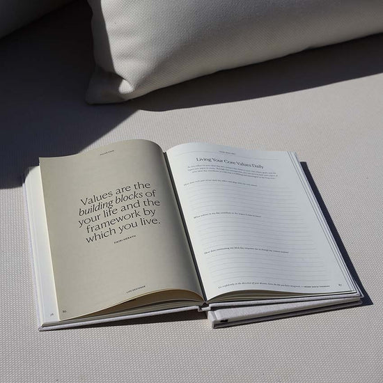book - journal - life designer by intelligent change