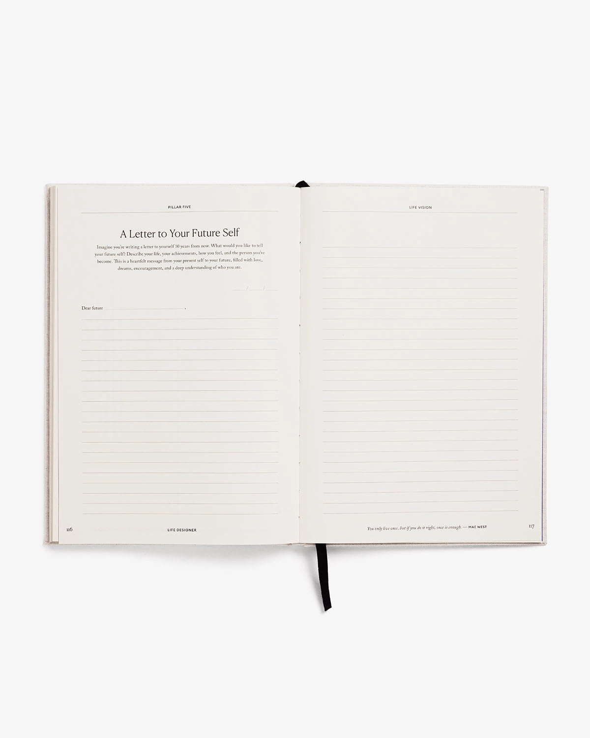 book - journal - life designer by intelligent change
