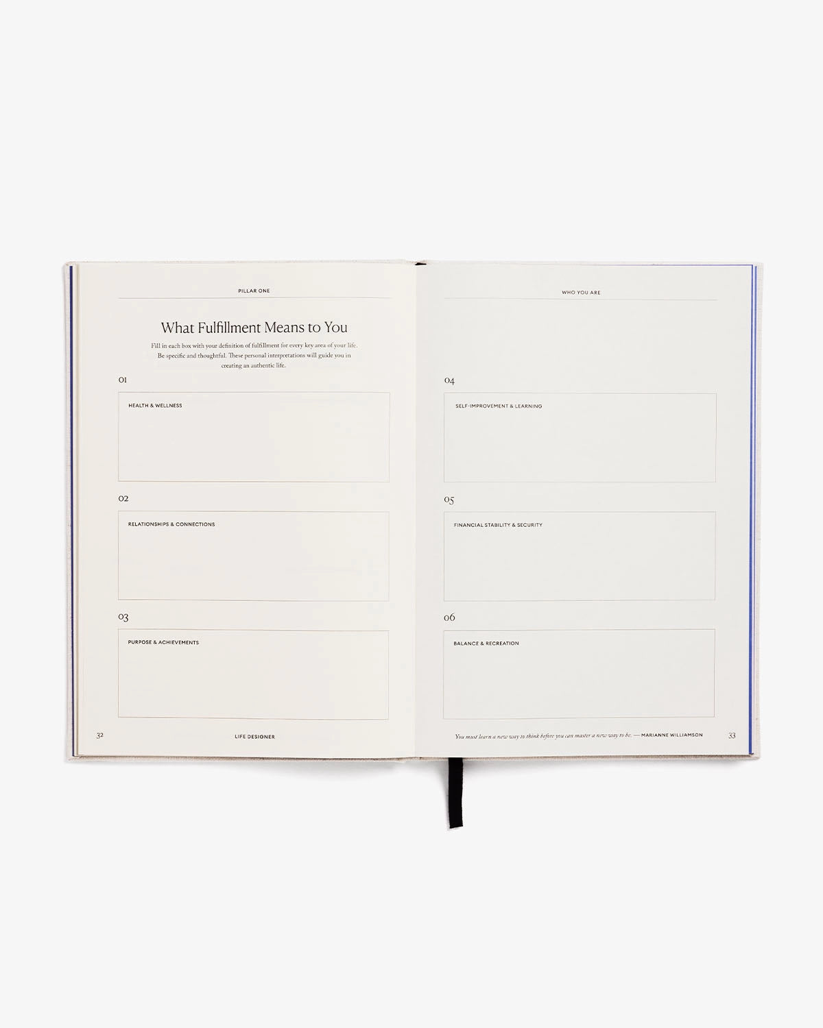 book - journal - life designer by intelligent change