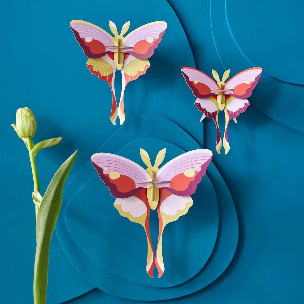 3d butterfly puzzle - set of 3 by studio roof