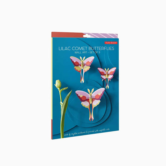3d butterfly puzzle - set of 3 by studio roof