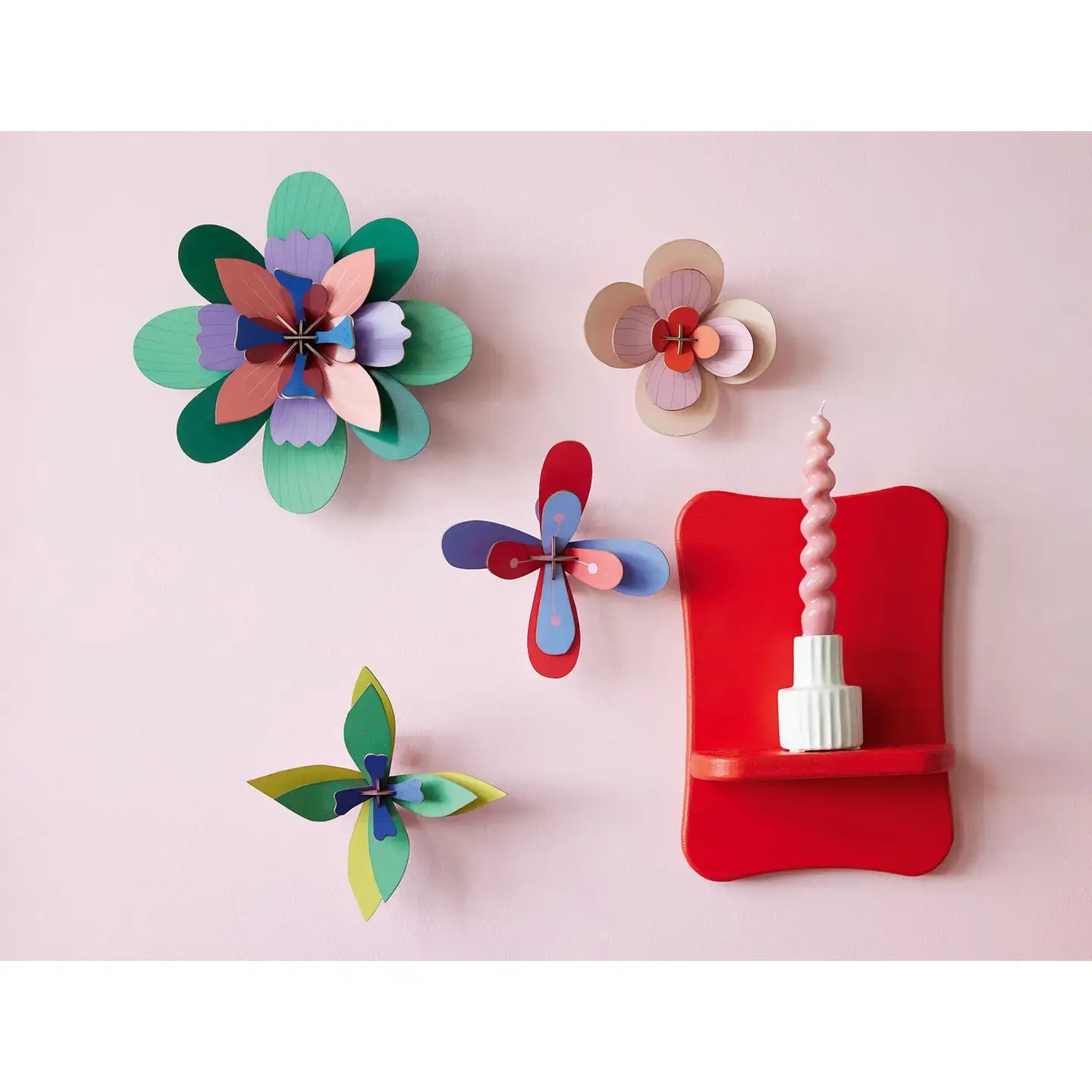 3d floral puzzle - lime cocktail by studio roof